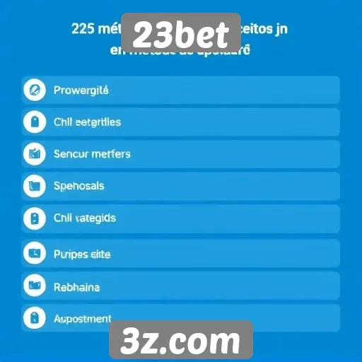 Métodos de pagamento aceitos na 23bet